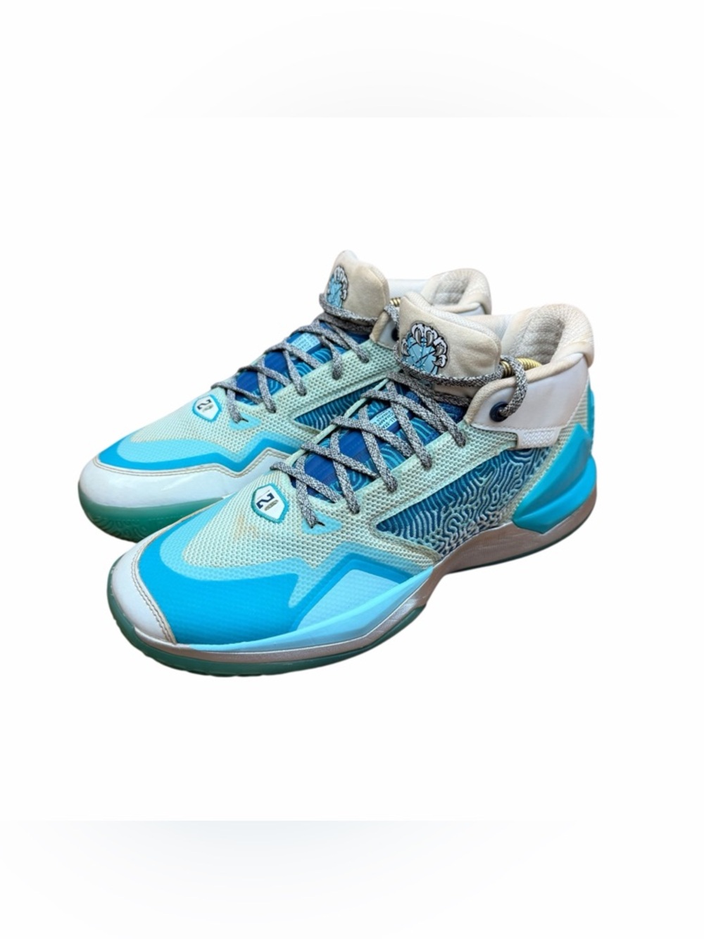 NEW BALANCE Mens Santa Klaws Leonard Kawhi Snowman Bball Shoes Size 9.5 BBKLST01